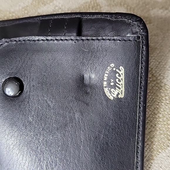 GUCCI VINTAGE MONOGRAM TRAVEL JEWELRY CASE KEEPER ROLL RARE - Picture 12 of 16